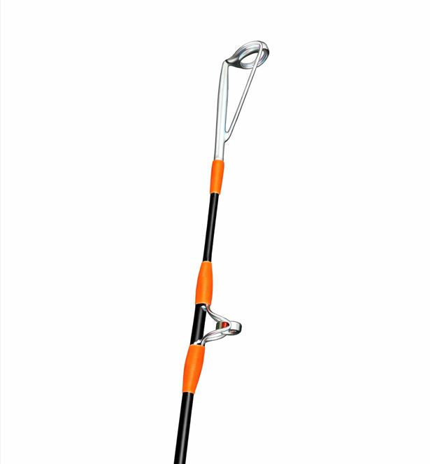 8' Silver Strike Trolling Rod (2-Piece) – Hogs Back Rods